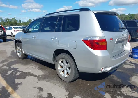 2009 Toyota Highlander z USA, uszkodzony, nr VIN JTEDS41A092078480